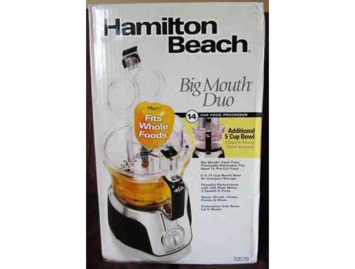Hamilton Beach Big Mouth Duo procesador de al - Imagen 2