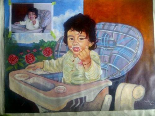 Vendo Pinturas al Oleo Pisajes retratos Mur - Imagen 3
