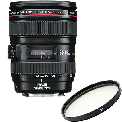 Canon EF 24105mm f/4L IS USM Autofocus Lens  - Imagen 1