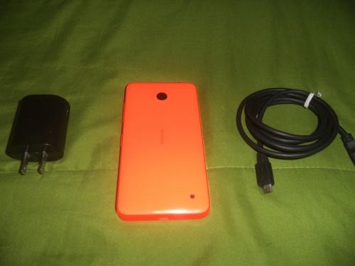 Se vende Nokia Lumia 635 Color Naranja 9/10 c - Imagen 2