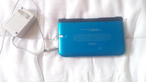 Vendo Nintendo 3ds XL color azul modificado c - Imagen 3