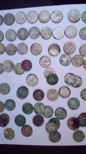 Vendo monedas de plata de Guatemala 2 reales  - Imagen 1