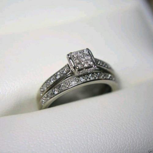 Vendo conjunto de anillos de matrimonio para  - Imagen 1