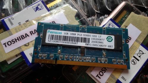 Memoria ram DDR2 de 1GB 555mhz para portatil  - Imagen 1