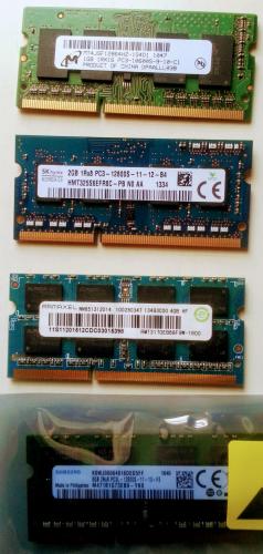 Vendo Memorias Ram nuevas para portatil DDR3  - Imagen 1