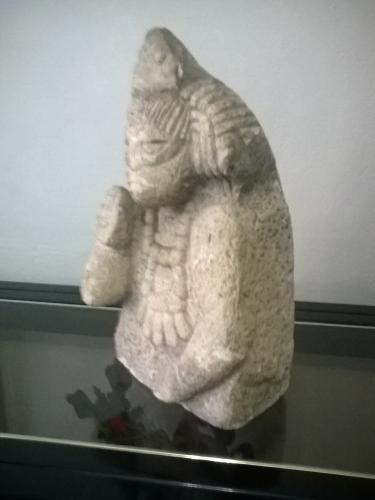 Vendo escultura original de un rey maya con m - Imagen 3