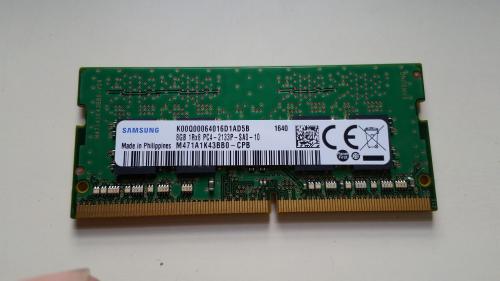 GANGA :Memoria Ram DDR4 8GB para portatil NUE - Imagen 1