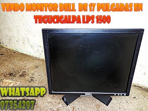 vendo monitor dell de 17 pulgadas en teguciga - Imagen 1