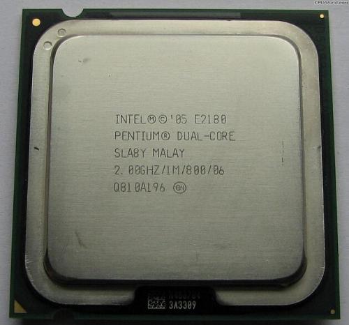 Procesador Intel Pentium E2180 caché de  - Imagen 1