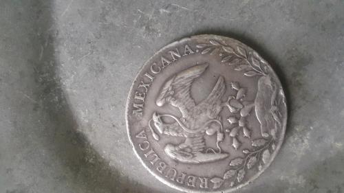 Moneda de 8 reales de pura plata Mexico 1888  - Imagen 1