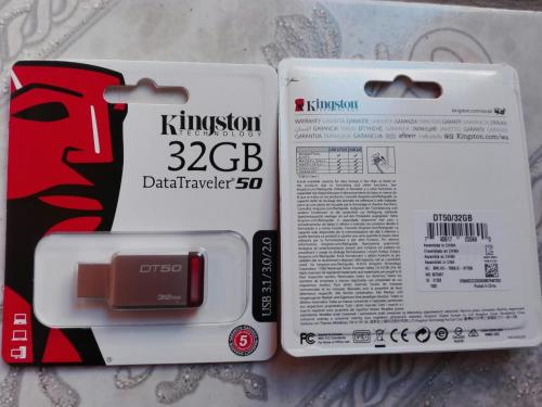 Se vende memoria KINGSTON Original de 32GB Us - Imagen 1