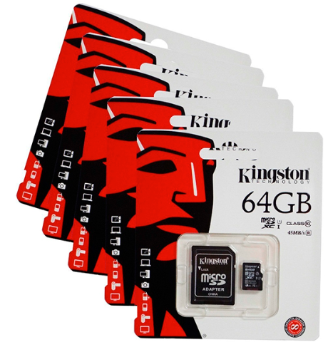 Vendo Memorias Micro SD 64GB Clase 10 Origina - Imagen 1