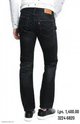 Jeans para Hombre Marca Levis de Botones en T - Imagen 2