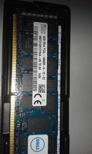 Memoria ram 8GB DDR3 PC3L Marca DELL 700 LPS  - Imagen 1