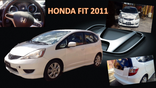 Honda Fit 2011 sport Color Blanco Automatico - Imagen 1
