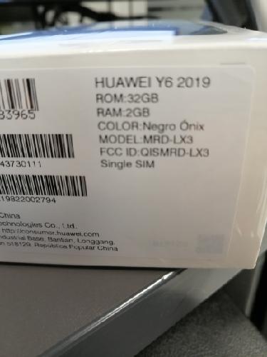 Vendo Huawei Y6 2019 estado 10 de 10 en su ca - Imagen 2