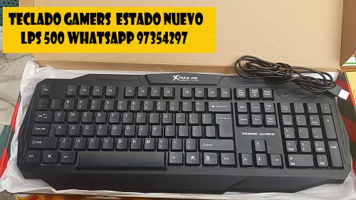 teclado gamers  estado nuevo  lps 500 whatsap - Imagen 1