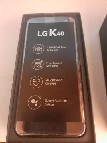 Telefono LG K40 dual sim nuevo a L370000s - Imagen 1