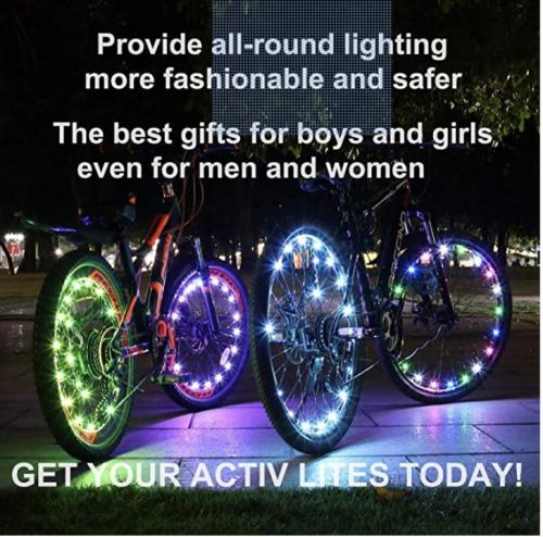 venta de luces nuevas para bicicletas colore - Imagen 2