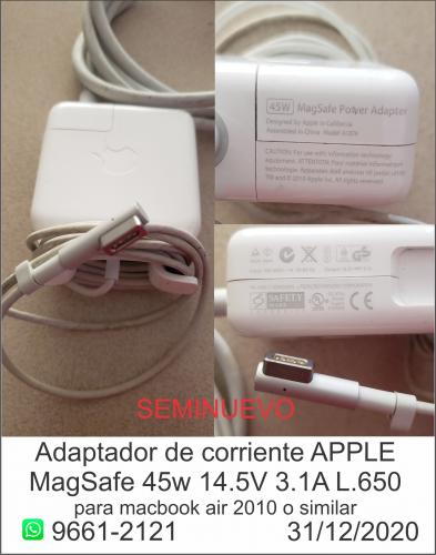 Vendo Adaptador de corriente APPLE  MagSafe 4 - Imagen 1