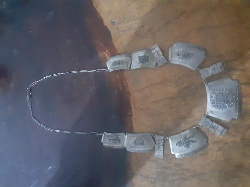 Vendo collar antiguo incas a 6mil  plata 900  - Imagen 1