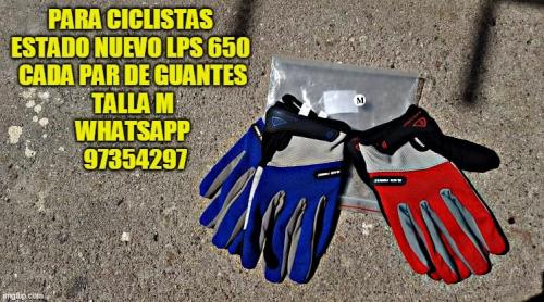 guantes para ciclistas talla m lps 650 whatsa - Imagen 1