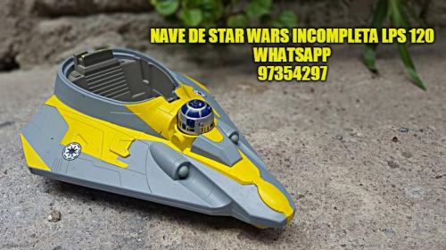 nave de star wars incompleta lps 120 whatsapp - Imagen 1