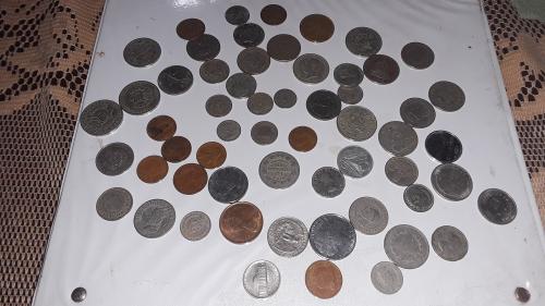 Vendo lote de 60 monedas antiguas de honduras - Imagen 1