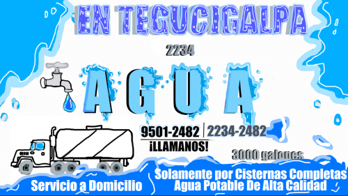 Agua Potable en Cisterna a Domicilio en Teguc - Imagen 1