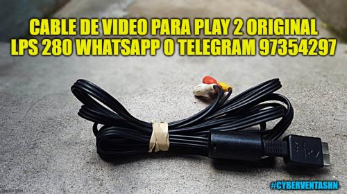 cable de video para play 2 original lps 280 w - Imagen 1