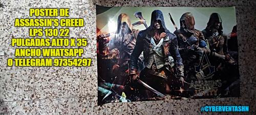 POSTER DE Assassins Creed LPS 130 22 PULGADA - Imagen 1
